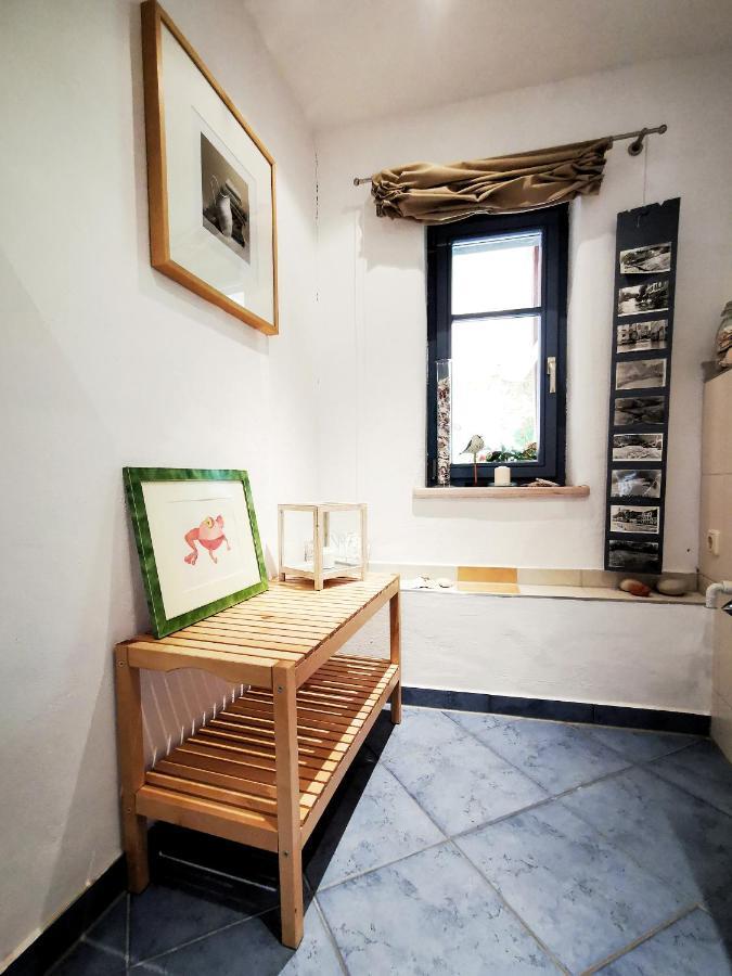 Charmantes Apartment Siebenschlaefer - Ferienwohnung Cafe 7 Weida Exterior photo